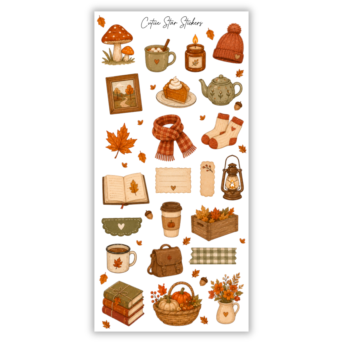 Cozy Autumn Sticker Sheet