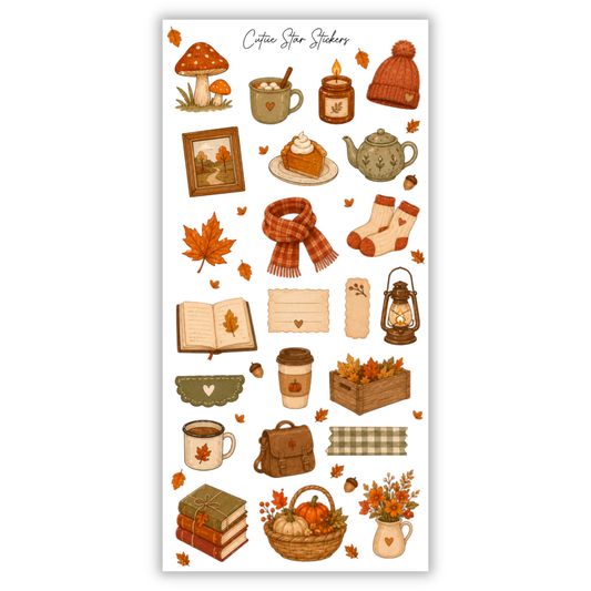 Cozy Autumn Sticker Sheet