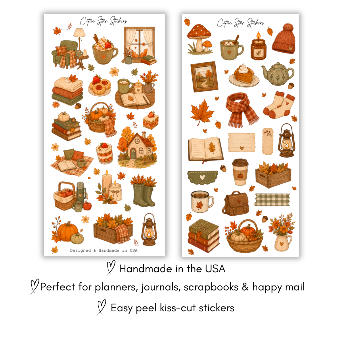 Cozy Autumn Sticker Sheet