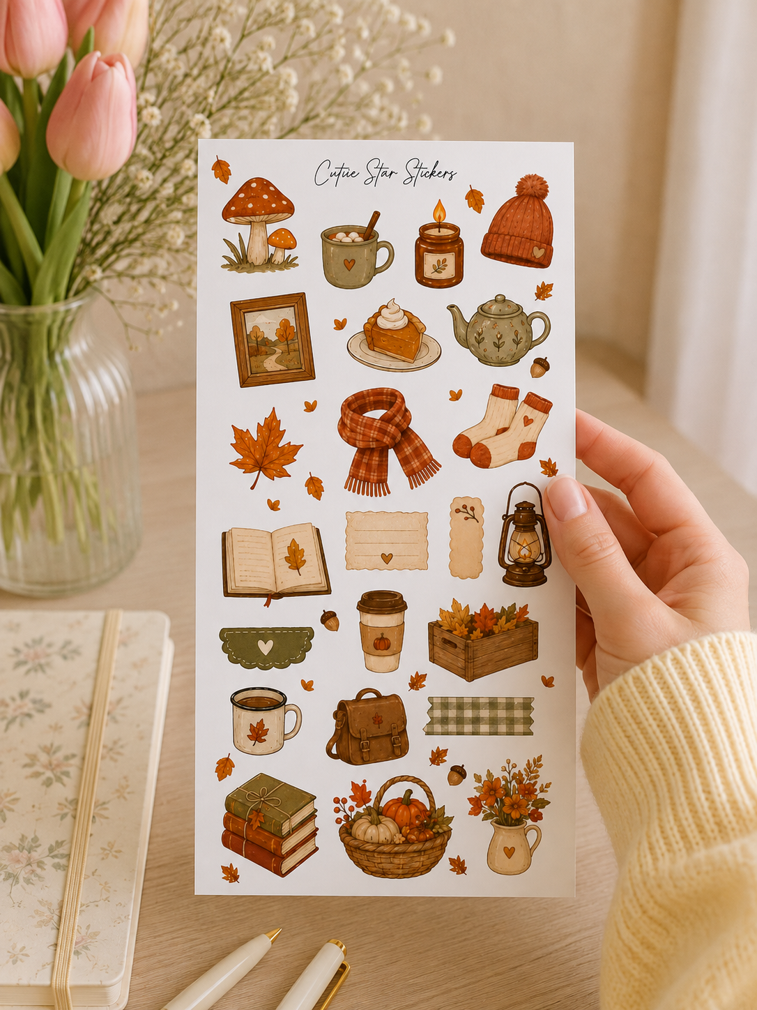 Cozy Autumn Sticker Sheet